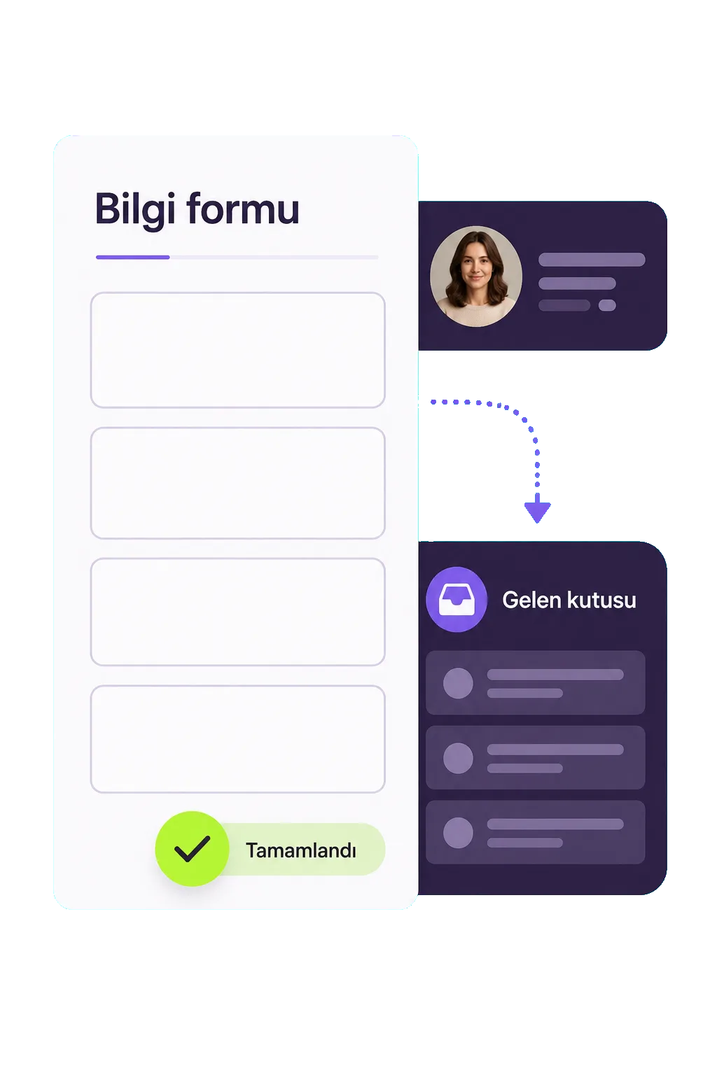 Hasta bilgi formunun doldurulması